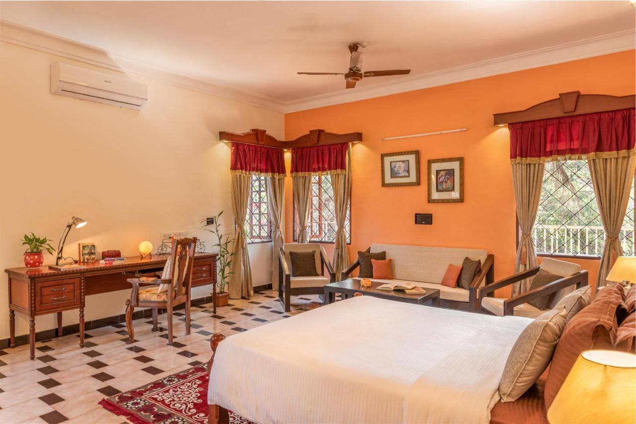 Casa Amarela - Lux Portuguese 4Bhk In North Goa Villa Porvorim Exteriör bild