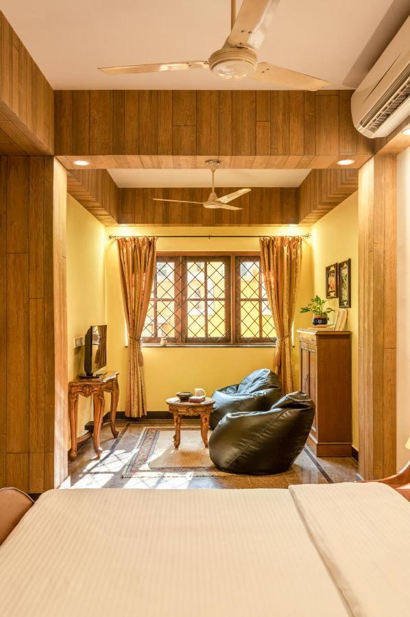 Casa Amarela - Lux Portuguese 4Bhk In North Goa Villa Porvorim Exteriör bild