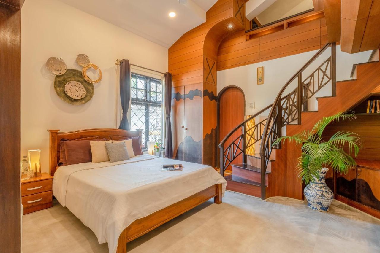 Casa Amarela - Lux Portuguese 4Bhk In North Goa Villa Porvorim Exteriör bild